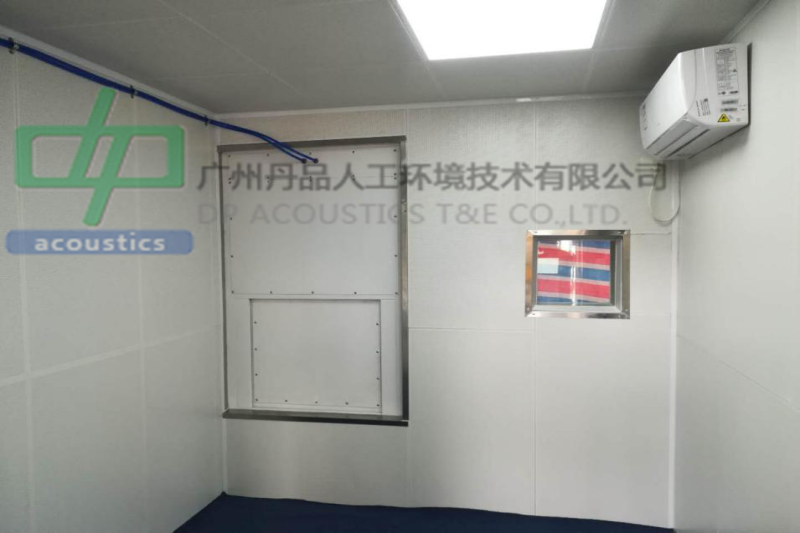 武漢今仙電機有限公司在線式異音測試靜音室聲學(xué)設(shè)計、制造施工安裝及現(xiàn)場實測驗收簡介