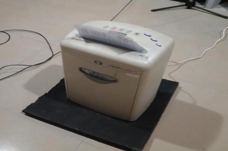 科密牌C-638碎紙機(jī)平均表面聲壓級測量